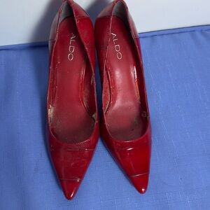 Aldo Women's Bold Red Heels